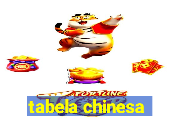 tabela chinesa